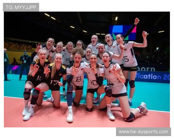 德国女子排球队在四分之一决赛中惜败美国队，德国女排四号